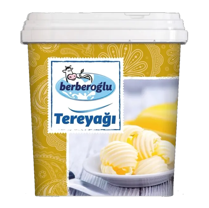 Berberoğlu Süt 5 kg tereyağı ambalajı