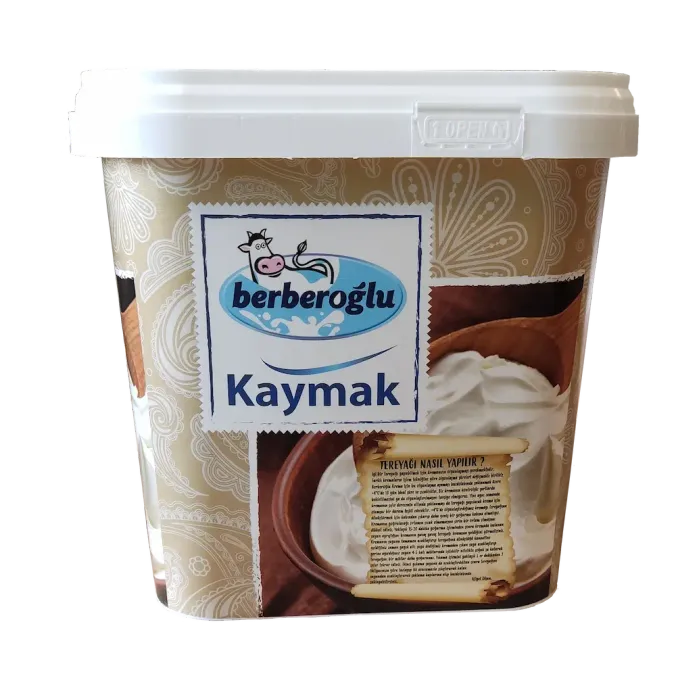 Berberoğlu Süt 5 kg kaymak ambalajı